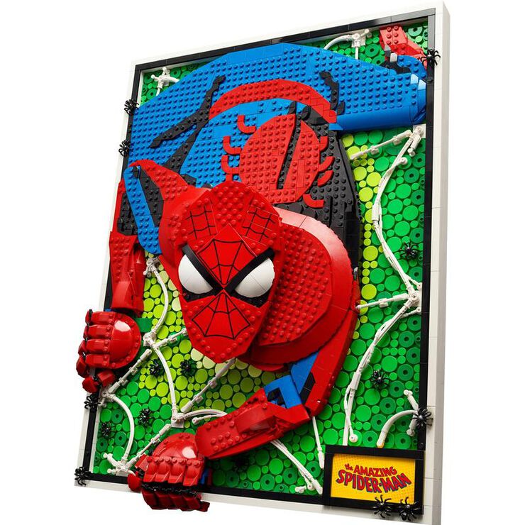 LEGO&reg; ART El Incre&iacute;ble Spider-Man Set Mural 3D 31209