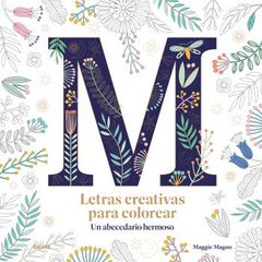 Letras creativas para colorear
