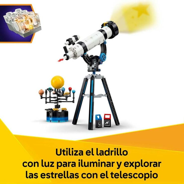 LEGO&reg; LEGO Creator Telescopio de Exploraci&oacute;n Espacial 31378