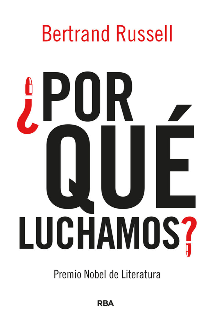 &iquest;Por qu&eacute; luchamos?