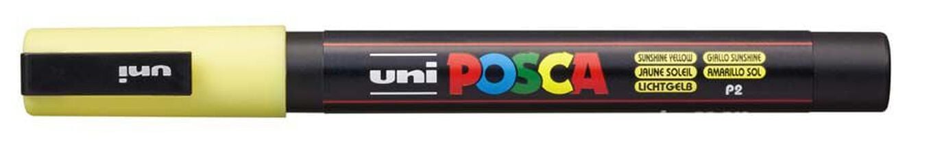 Rotulador Posca PC-3M 0,9-1,3mm amarillo sol