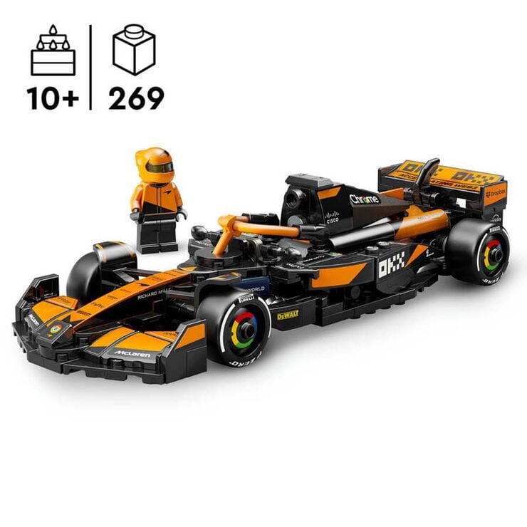 LEGO&reg; Speed Champions Coche de Carreras McLaren F1&reg; Team MCL38 77251