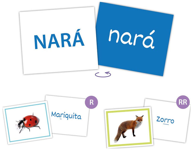 Juego did&aacute;ctico Akros Lecto - Bits Pronunciaci&oacute;n R -RR