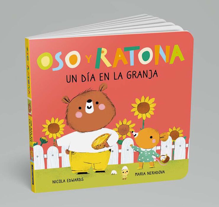 Oso y Ratona. Peque&ntilde;as manitas - Un d&iacute;a en la granja