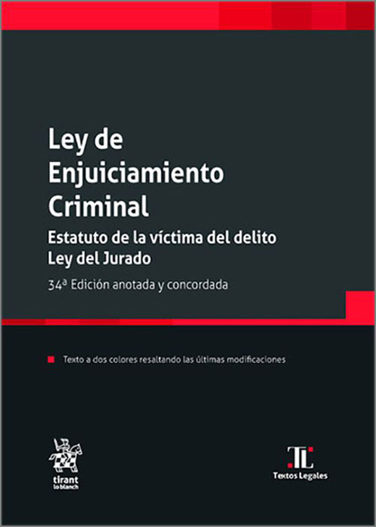 Ley de Enjuiciamiento Criminal 5&ordf; Edici&oacute;