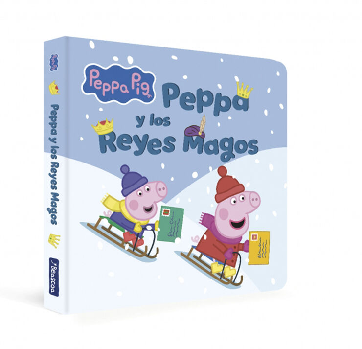 Peppa Pig. Libro de cart&oacute;n - Peppa y los Reyes Magos