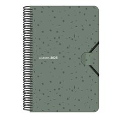 Agenda espiral Senfort A5 setm/vista catal&agrave; 2025 seoul verd