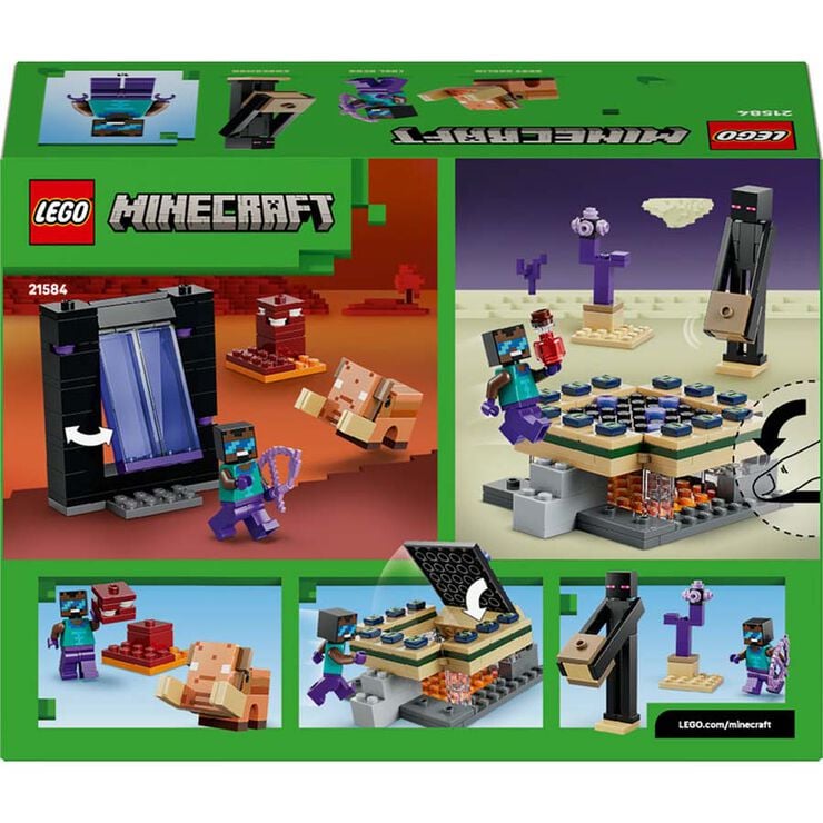 LEGO&reg; Minecraft El Viatge pel Nether i el Portal a l&rsquo;End 21584