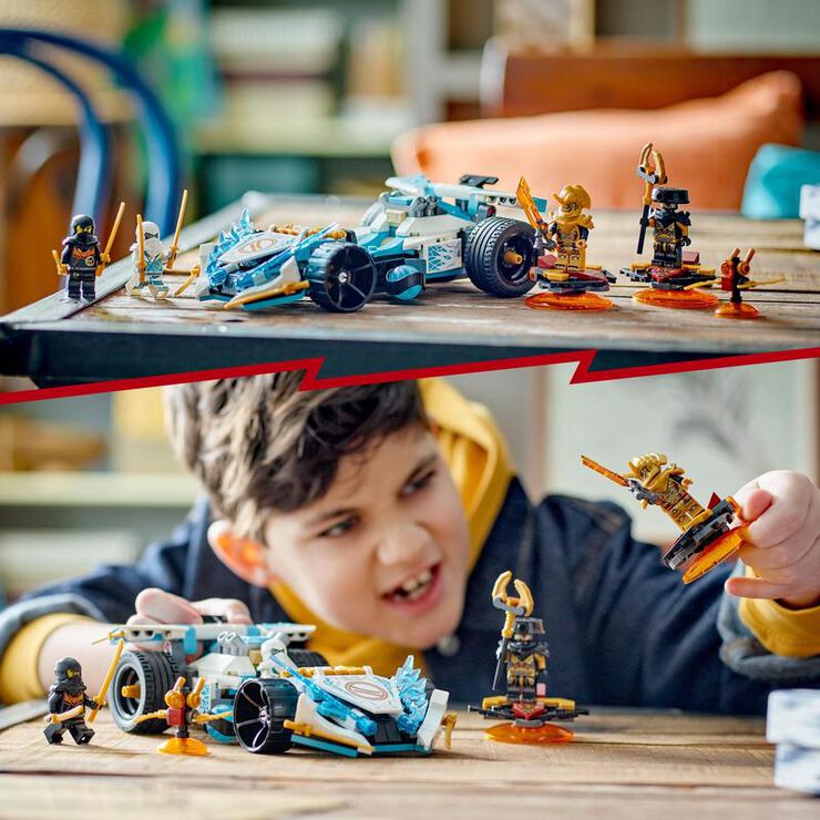 LEGO&reg; NINJAGO Coche de Carreras del Drag&oacute;n de Zane Power Spinjitzu 71791