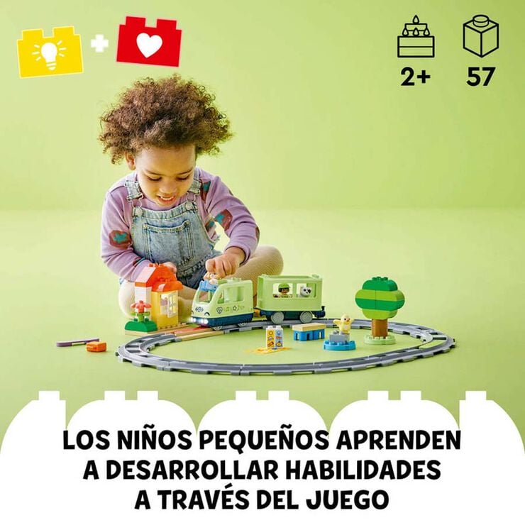 LEGO&reg; DUPLO Town Aventura Ferrovi&agrave;ria Interactiva 10427