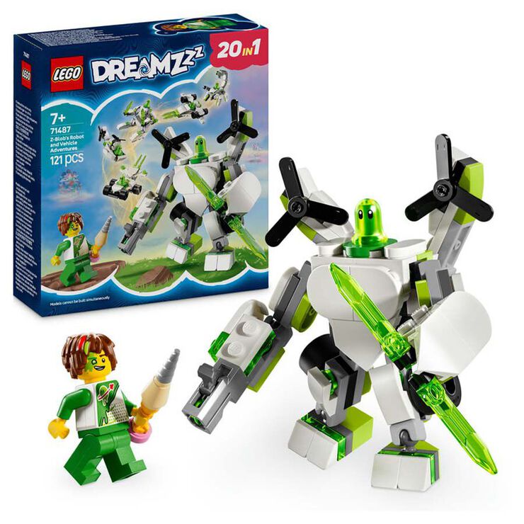 LEGO&reg; DREAMZzz Aventuras de Z-Blob: Robots y Veh&iacute;culos 71487
