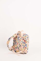 Mochila Petite Mafalda Flores peque&ntilde;a 20x29cm