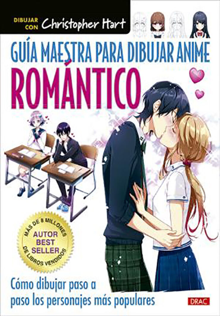 Gu&iacute;a maestra para dibujar anime rom&aacute;ntico