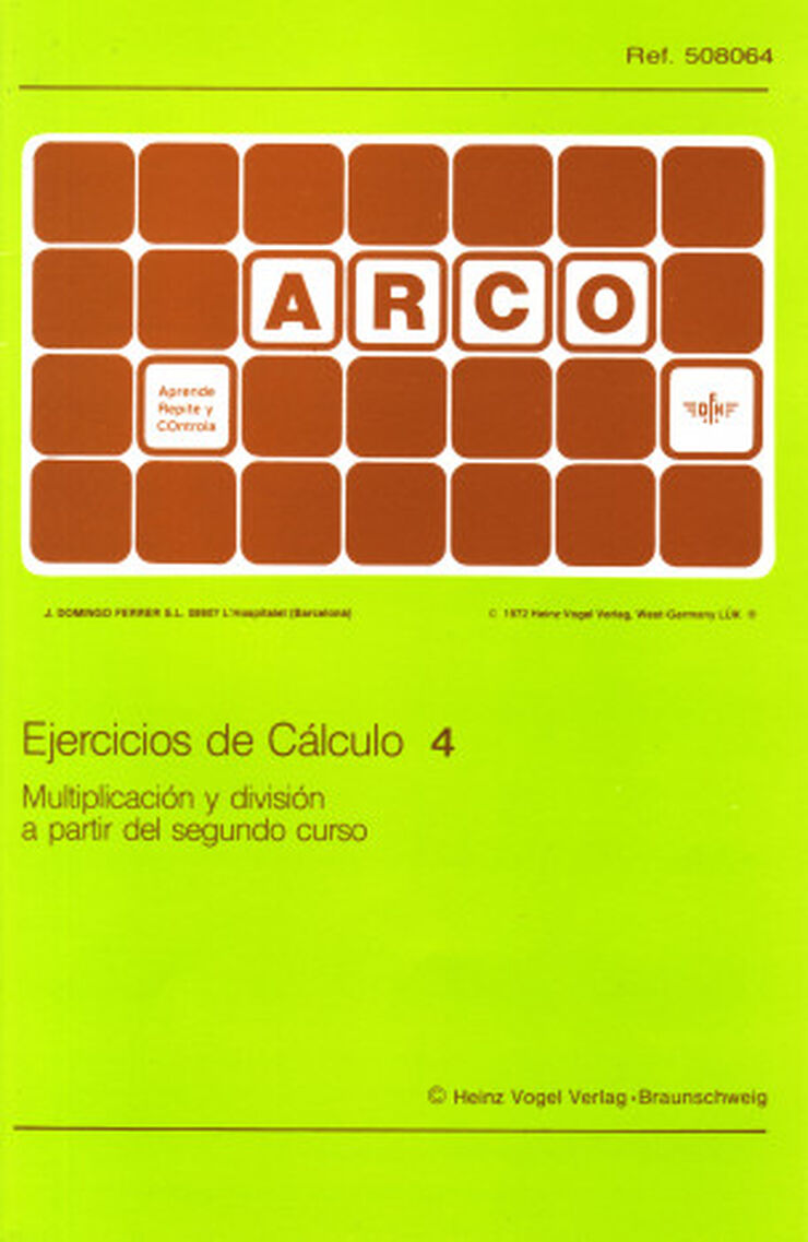 Arco Exercicis de C&agrave;lcul 4