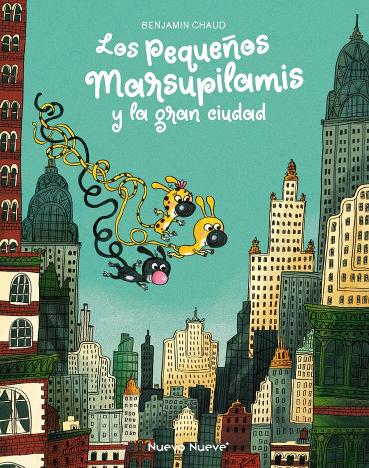 Los Peque&ntilde;os Marsupilamis y la gran ciudad