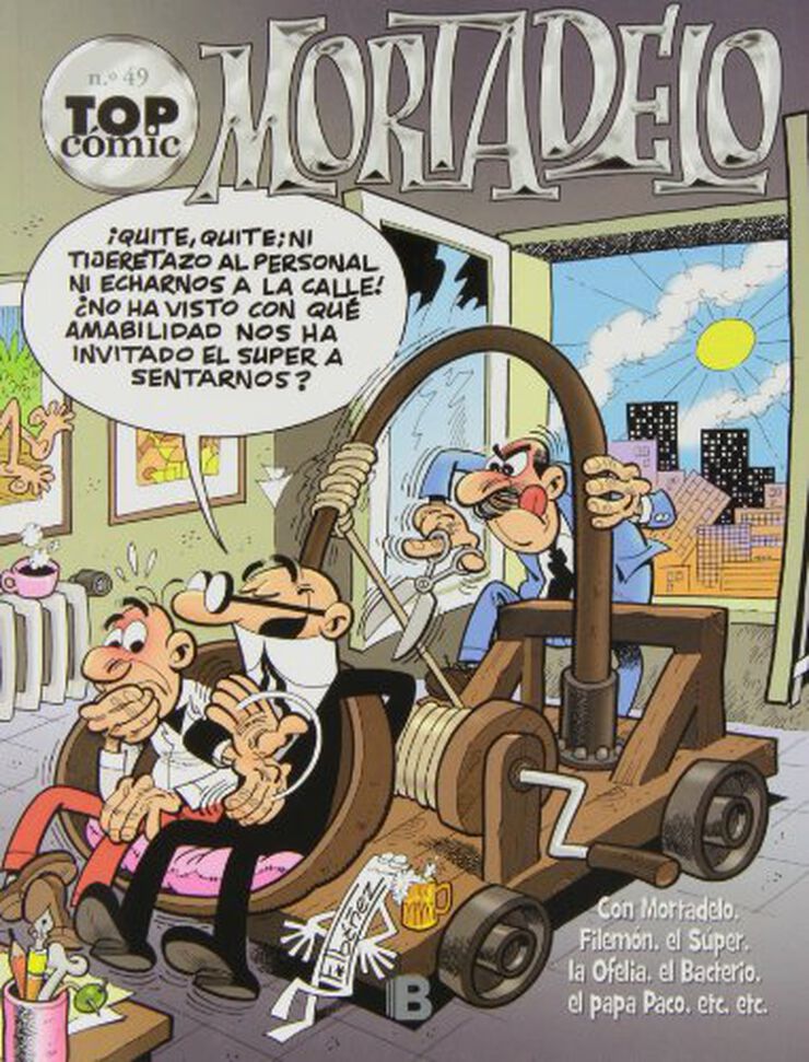 Top C&oacute;mic Mortadelo 49: Los mercenarios, Los secuestradores