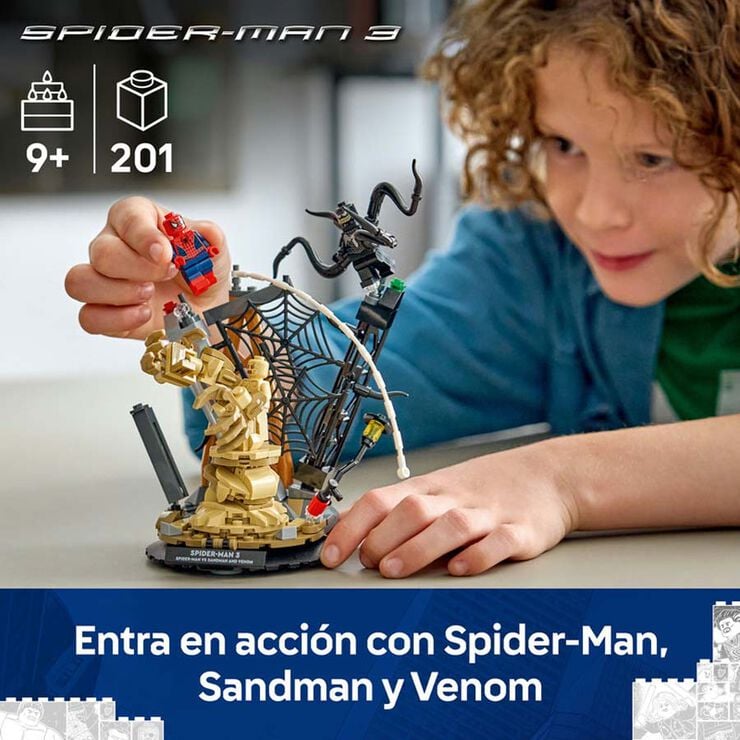 LEGO&reg; Super Heroes Batalla Llegend&agrave;ria: Spider-Man vs. Sandman 76334