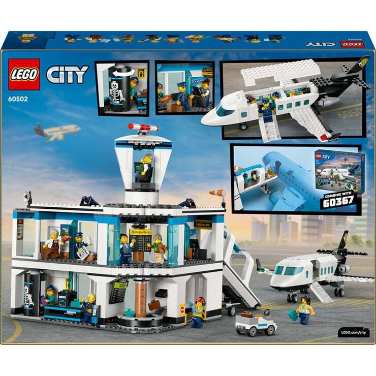 LEGO&reg; City Aeropuerto con Avi&oacute;n 60502