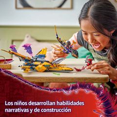 LEGO&reg; Ninjago Super Jet de la Tempesta de Ras i Arin 71833