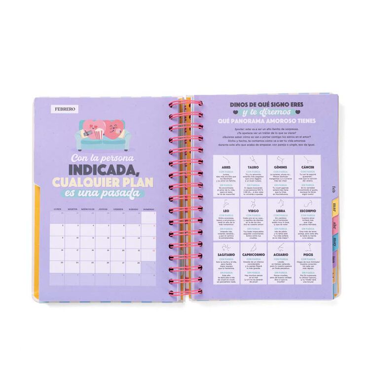 Agenda escolar Mr. Wonderful Wonder dia/p&agrave;g cas 2025-26 Cada d&iacute;a m&aacute;s y mejor