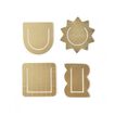 Clips met&agrave;l&middot;lics Inkerie 4u