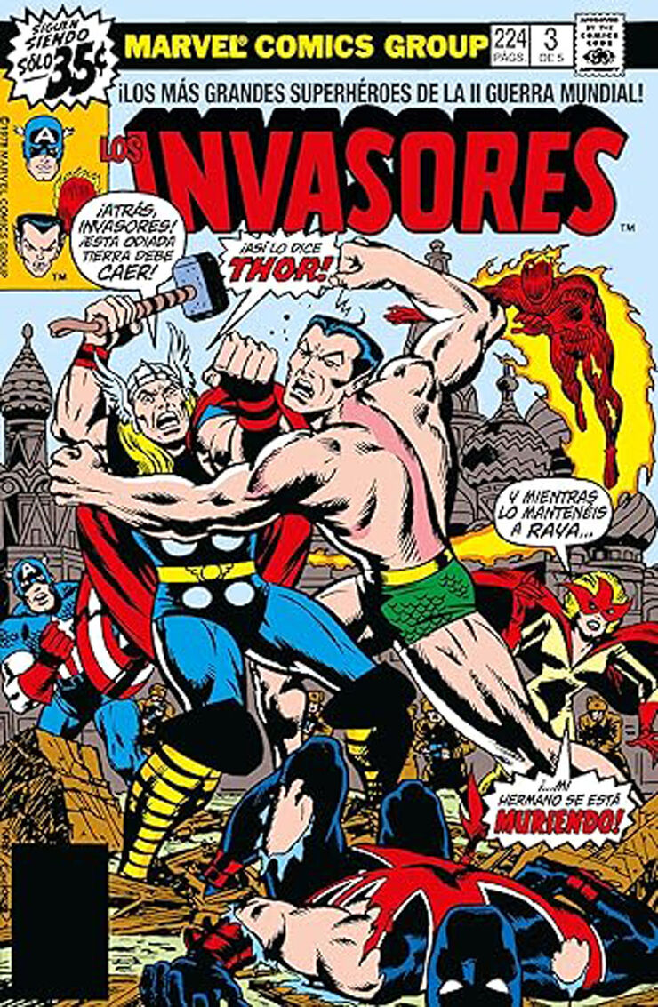Los Invasores 3 de 5 (Marvel Limited Edition)