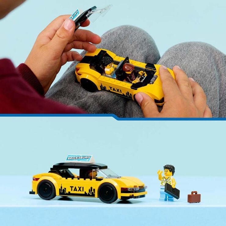 LEGO&reg; City Taxi Amarillo 60487