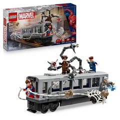 LEGO&reg; Super Heroes Spider-Man contra el Doc Ock: L&rsquo;escena del Metro 76321