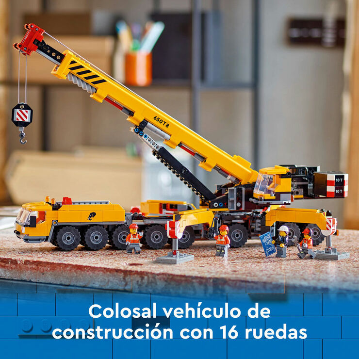 LEGO&reg; City Grua de Construcci&oacute; M&ograve;bil Groga 60409