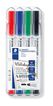 Retoladors pissarra blanca Staedtler 4 colors