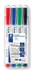 Retoladors pissarra blanca Staedtler 4 colors