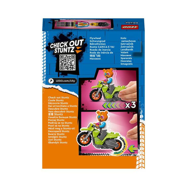 LEGO&reg; City Stuntz Moto Acrob&aacute;tica Oso 60356