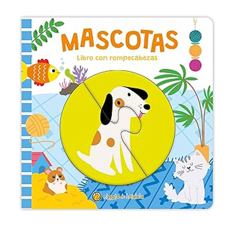 Libro con rompecabezas - Mascotas