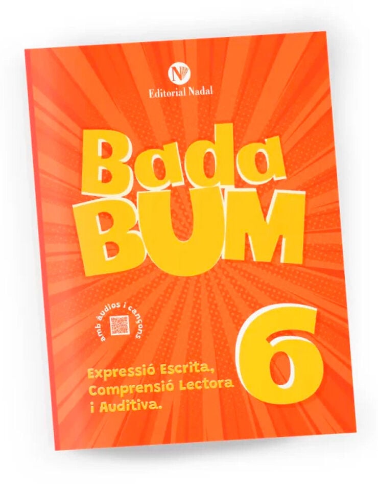 Bada Bum 6 Quadern d&rsquo;expressi&oacute; escrita, comprensi&oacute; lectora i auditiva