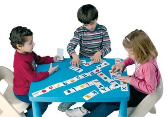 Domin&oacute; alfabeto ingl&eacute;s