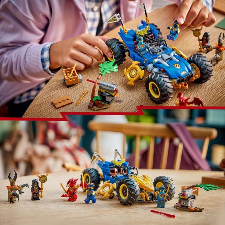LEGO&reg; Ninjago Cotxe Transformable de Jay 71856