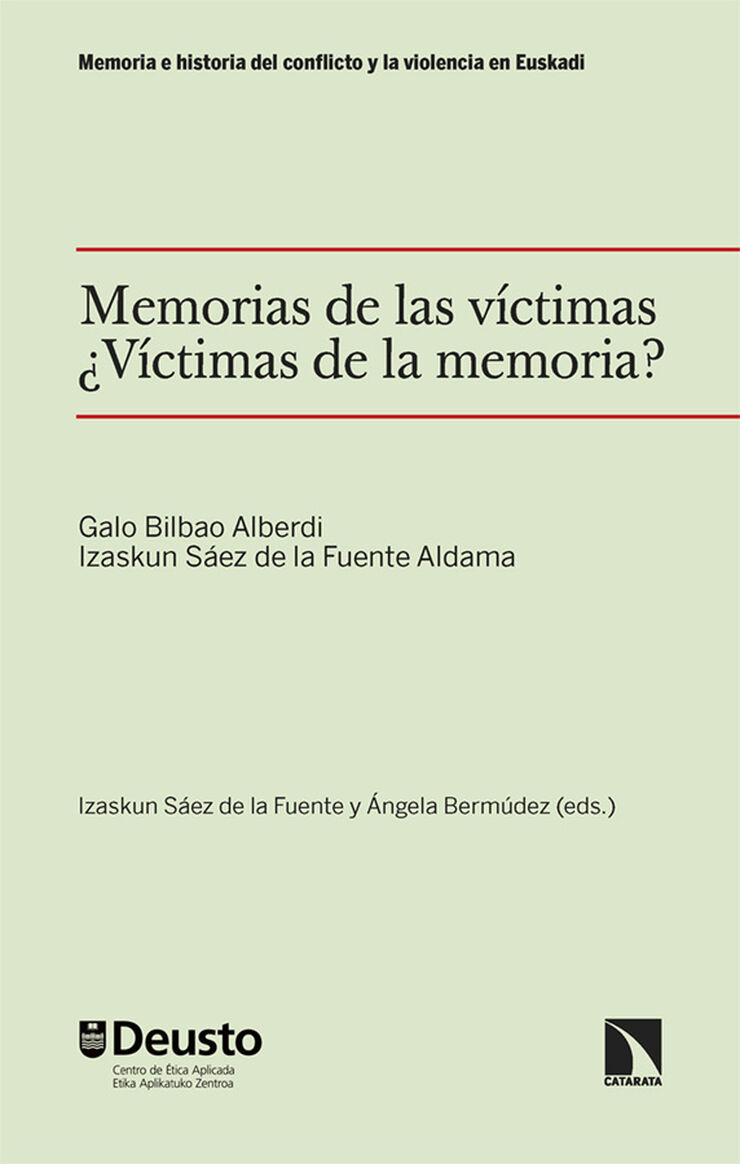 Memorias de las v&iacute;ctimas. &iquest;V&iacute;ctimas de la memoria?