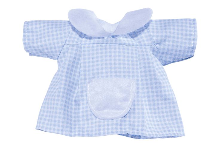 Ropa para mu&ntilde;eco Bata escolar Azul Abacus