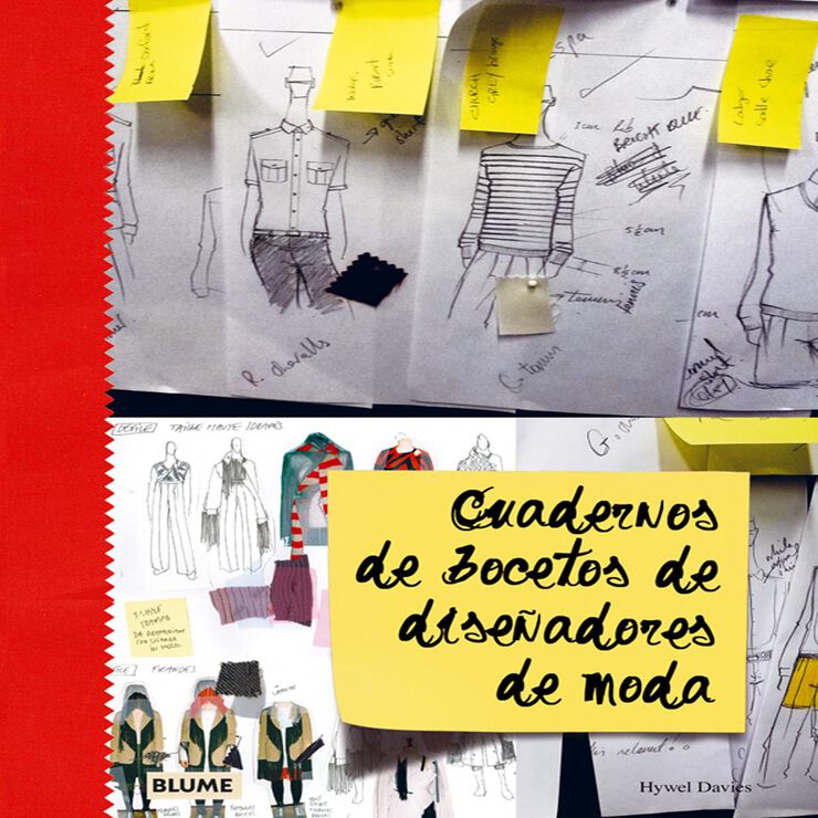 Cuadernos de bocetos de dise&ntilde;adores de m