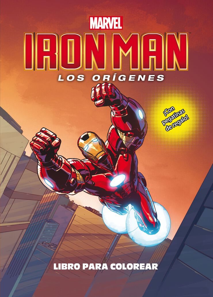 Iron Man. Los or&iacute;genes. Libro para colorear