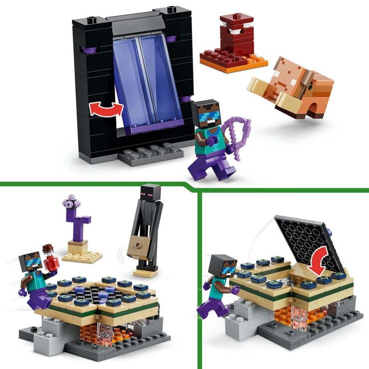 LEGO&reg; Minecraft El Viatge pel Nether i el Portal a l&rsquo;End 21584