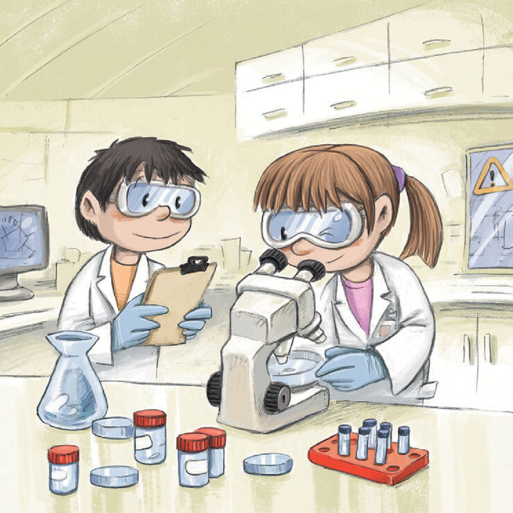 M'agradaria ser ... Cient&iacute;fic/a