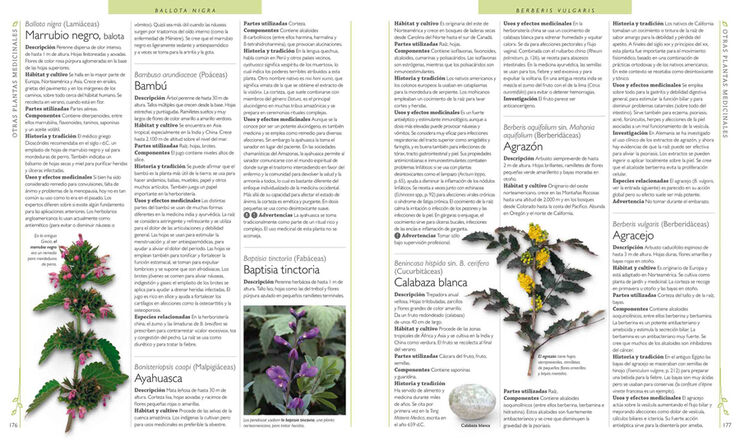 Enciclopedia de plantas medicinales