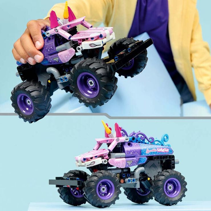 LEGO&reg; Technic Monster Jam&trade; Sparkle Smash&trade; amb Motor de C&agrave;rrega Manual 42220