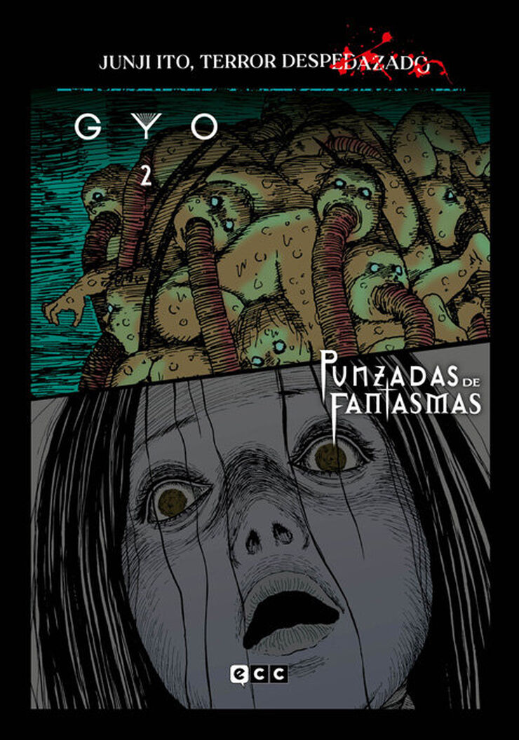 Junji Ito, Terror despedazado n&uacute;m. 11 de 28 - Gyo 2 + Punzadas de fantasmas