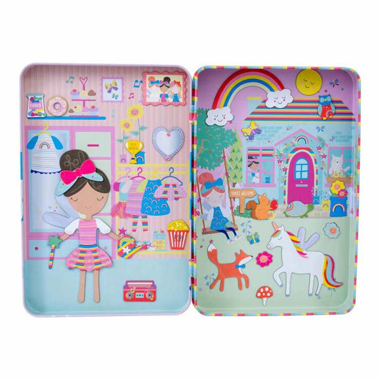 Estuche Juego Magn&eacute;tico Floss&Rock Rainbow Fairy