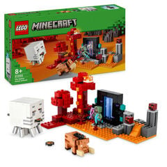 LEGO&reg; Minecraft La Emboscada al Portal del Nether 21255