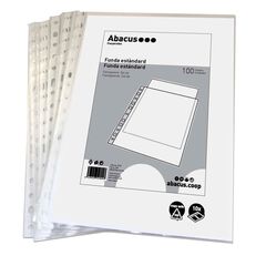 Funda est&aacute;ndar Abacus A4 100u