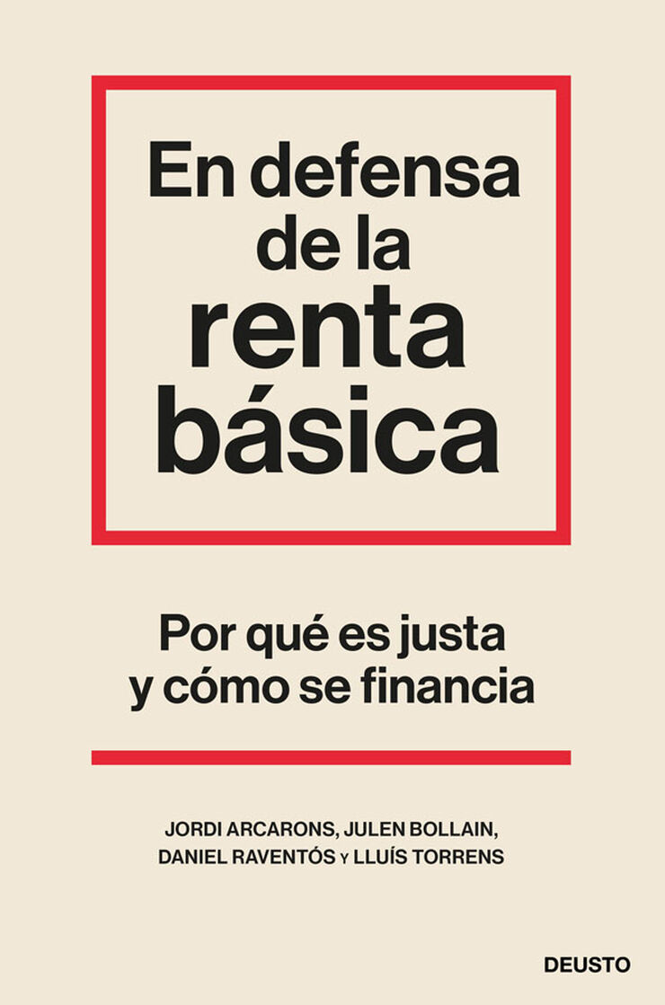 En defensa de la renta b&aacute;sica