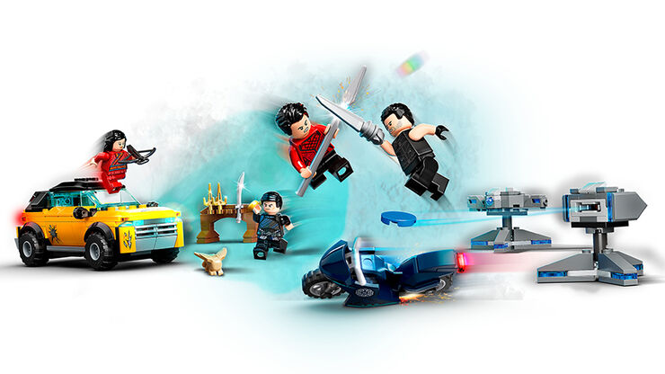 LEGO&reg; Marvel Super Herois Fugida Deu Anells 76176